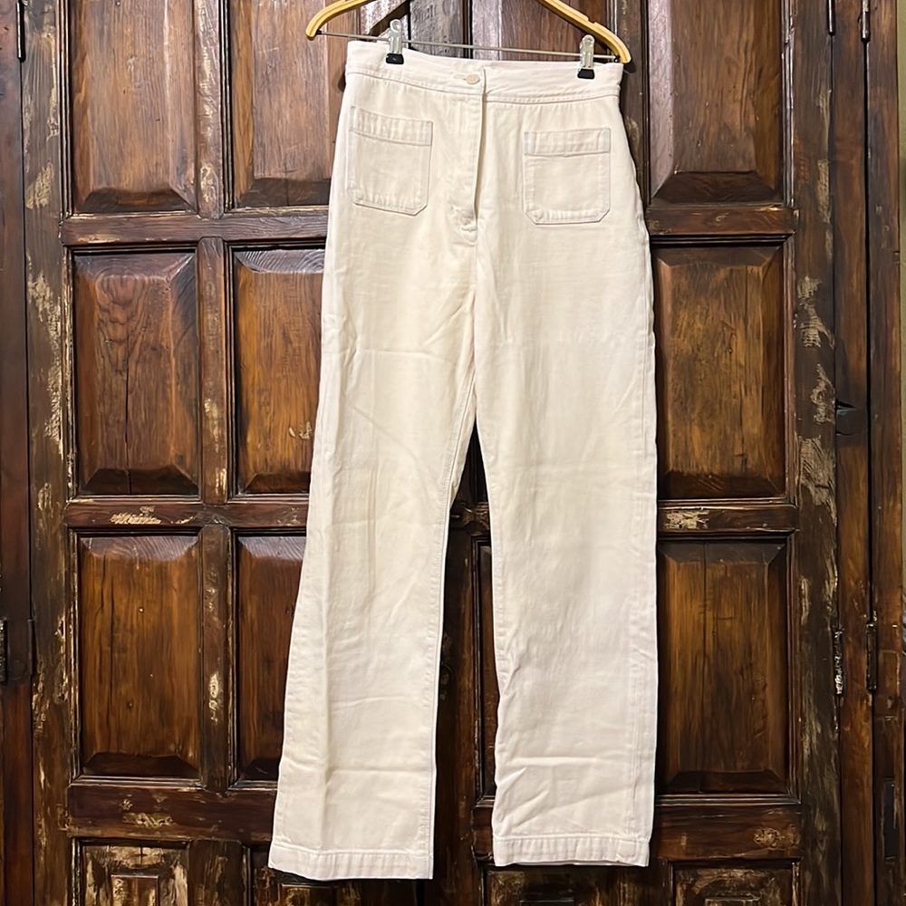 Aritzia Wilfred Ivory Trousers NWT